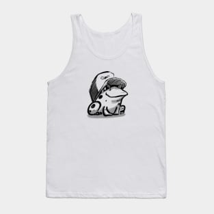 Frog in a baseball hat Tank Top